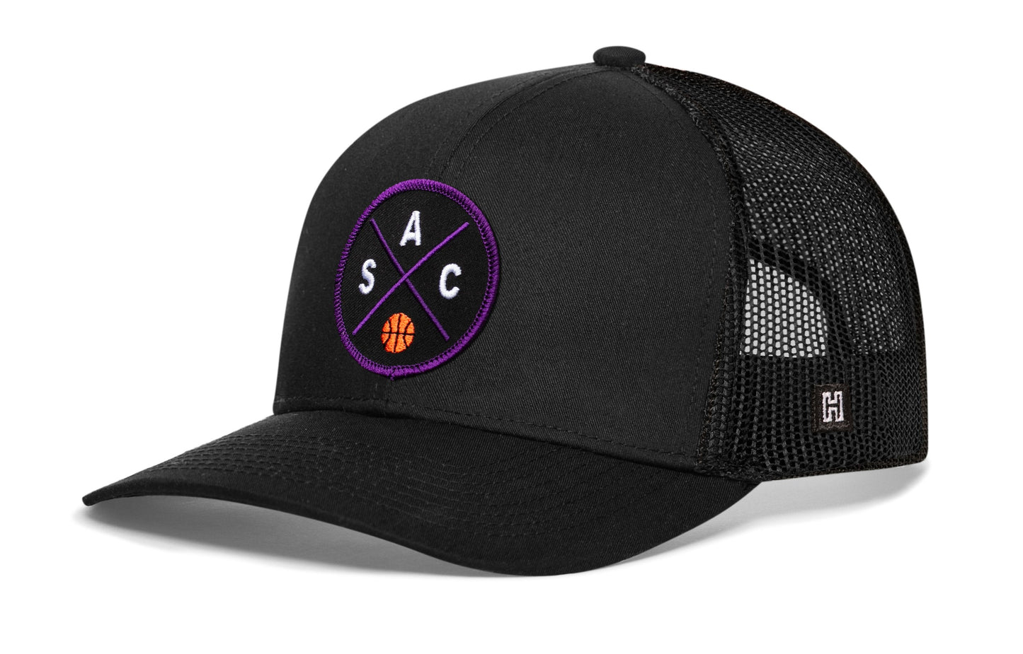 Sacramento Trucker Hat  |  SAC X Basketball Snapback