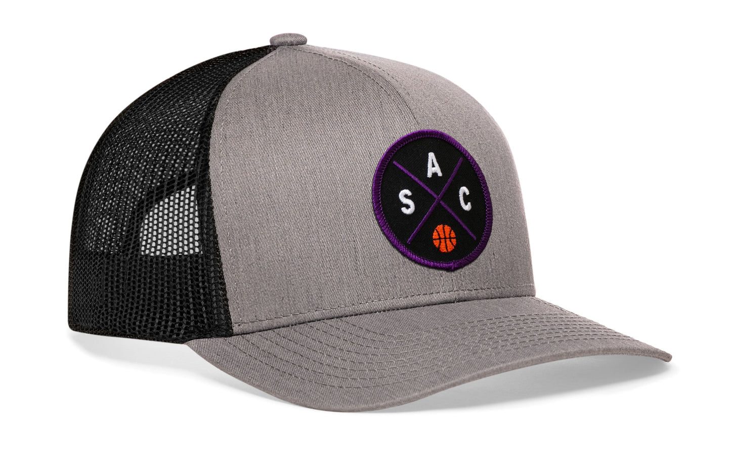 Sacramento Trucker Hat  |  SAC X Basketball Snapback