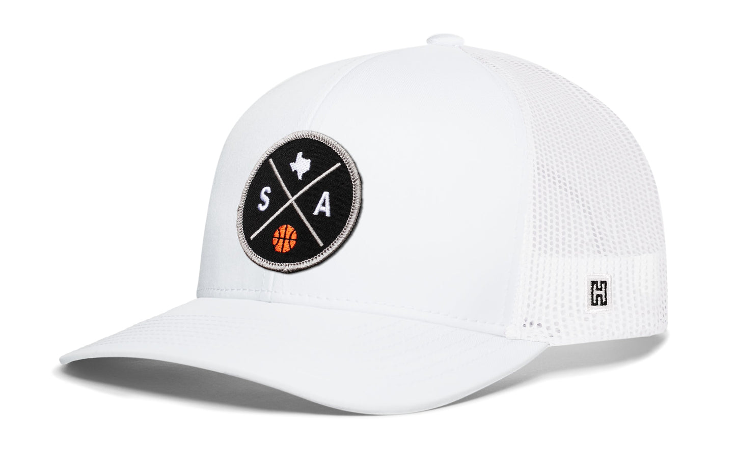 San Antonio Trucker Hat  |  SA X Basketball Snapback