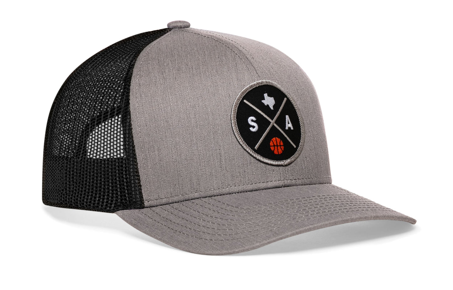 San Antonio Trucker Hat  |  SA X Basketball Snapback