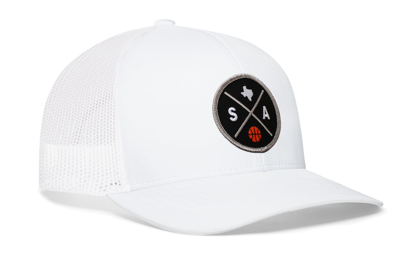 San Antonio Trucker Hat  |  SA X Basketball Snapback