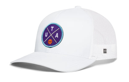 Utah Trucker Hat  |  UTA X Basketball Snapback