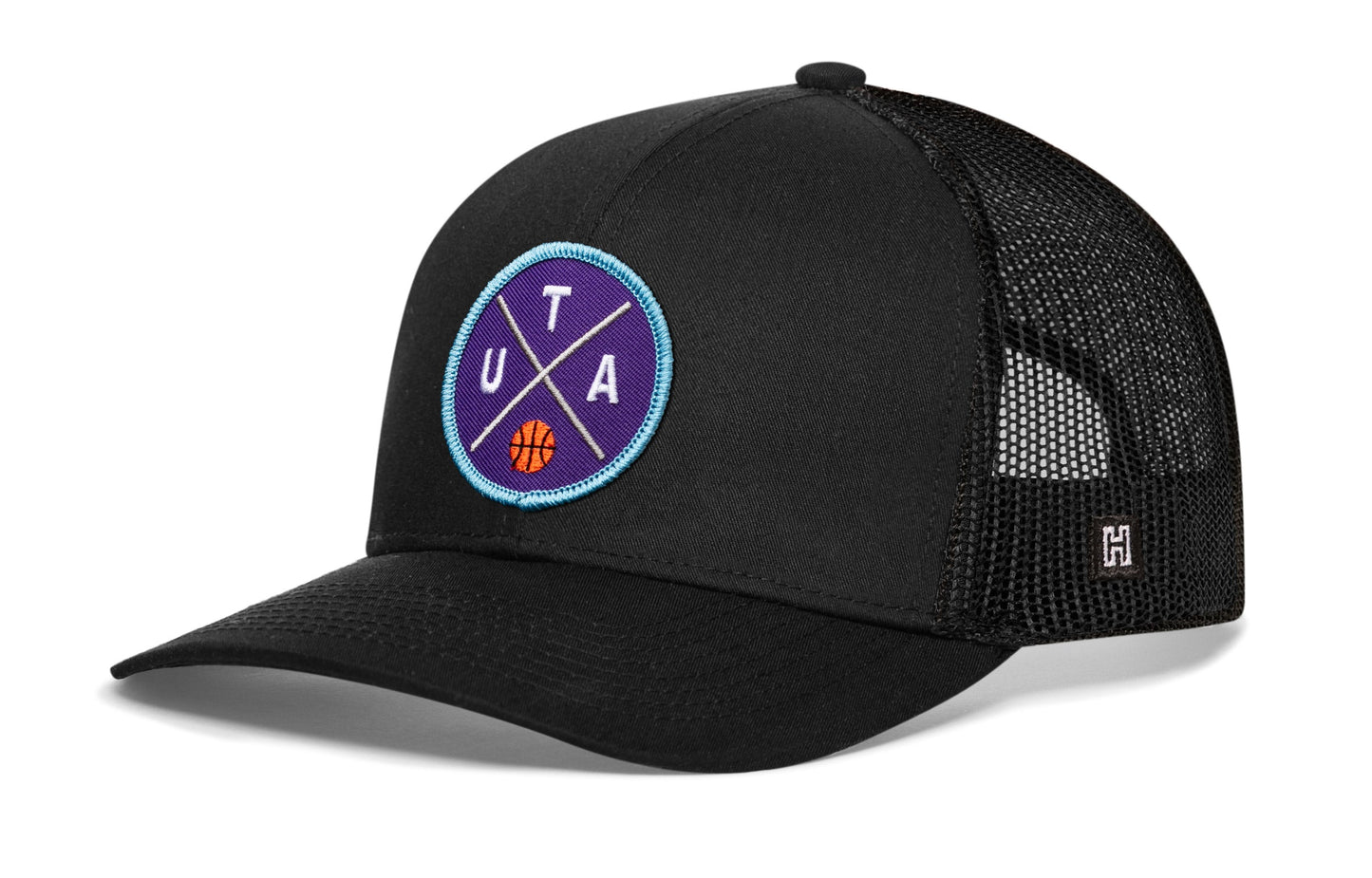 Utah Trucker Hat  |  UTA X Basketball Snapback