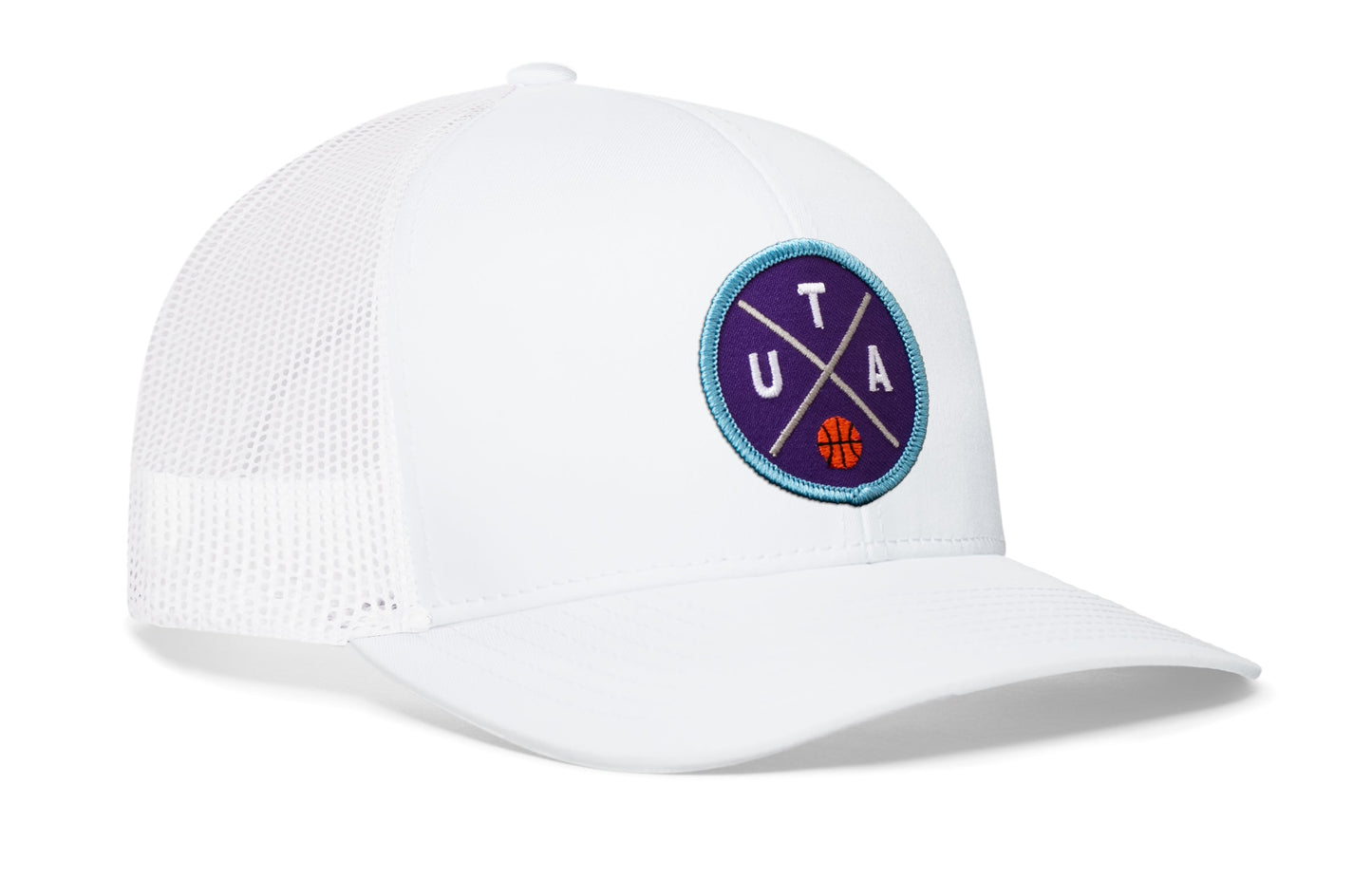 Utah Trucker Hat  |  UTA X Basketball Snapback