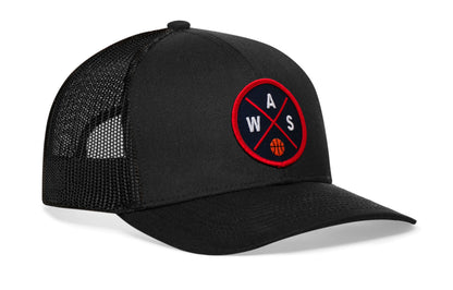 Washington DC Trucker Hat  |  WAS X Basketball Snapback