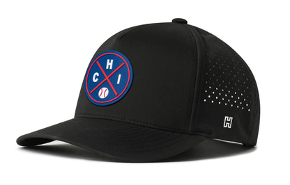 Chicago Baseball Performance 5-Panel Hat  |  Blue CHI X Flexfit® Snapback
