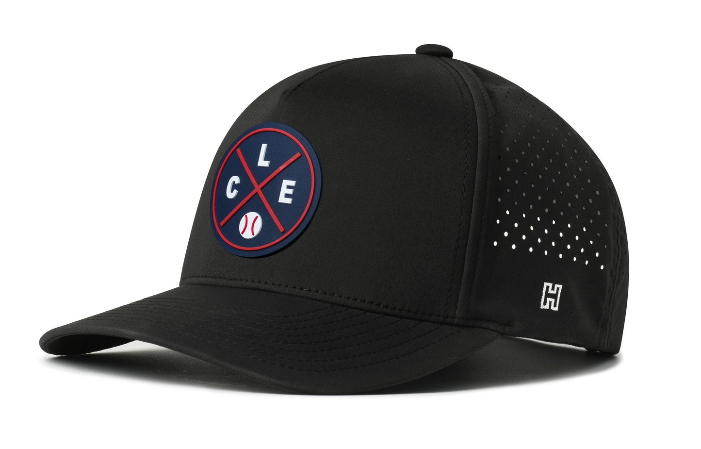 Cleveland Baseball Performance 5-Panel Hat  |  CLE X Flexfit® Snapback