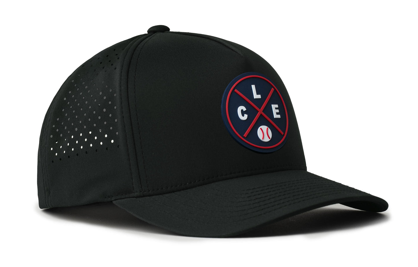 Cleveland Baseball Performance 5-Panel Hat  |  CLE X Flexfit® Snapback