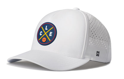 Cleveland Basketball Performance 5-Panel Hat  |  CLE X Flexfit® Snapback