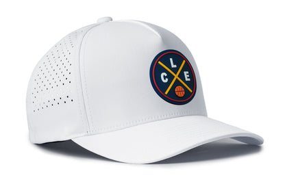 Cleveland Basketball Performance 5-Panel Hat  |  CLE X Flexfit® Snapback