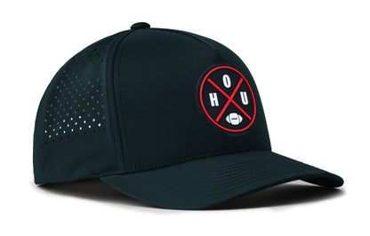 Houston Football Performance 5-Panel Hat  |  HOU X Flexfit® Snapback