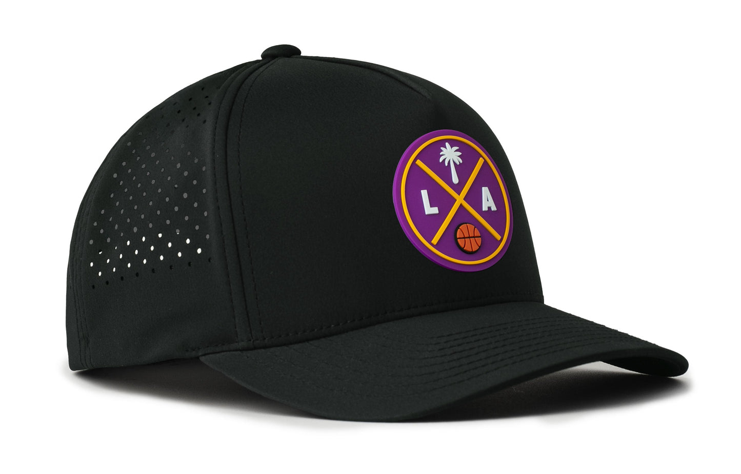 Los Angeles Basketball Performance 5-Panel Hat  |  LA X Flexfit® Snapback