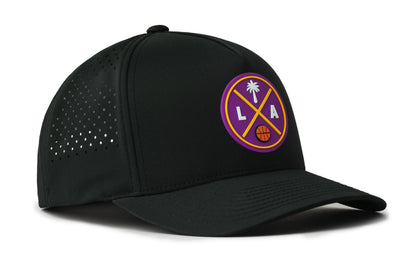 Los Angeles Basketball Performance 5-Panel Hat  |  LA X Flexfit® Snapback