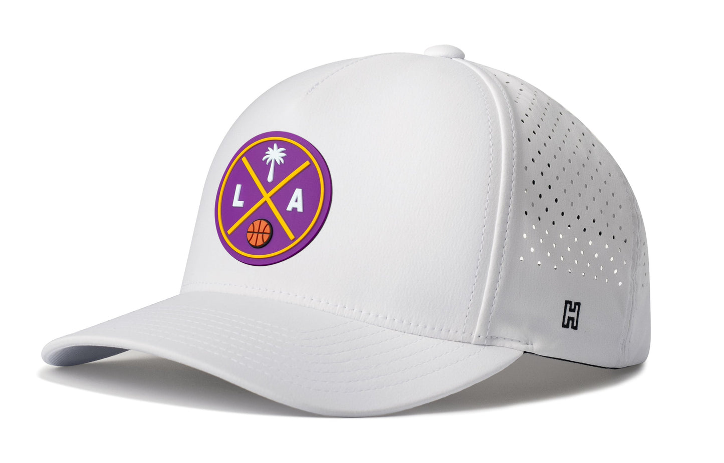 Los Angeles Basketball Performance 5-Panel Hat  |  LA X Flexfit® Snapback