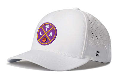 Los Angeles Basketball Performance 5-Panel Hat  |  LA X Flexfit® Snapback