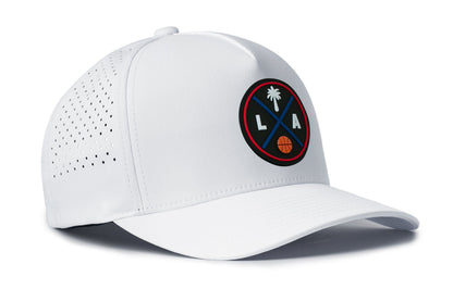 Los Angeles Basketball Performance 5-Panel Hat  |  LA X Flexfit® Snapback