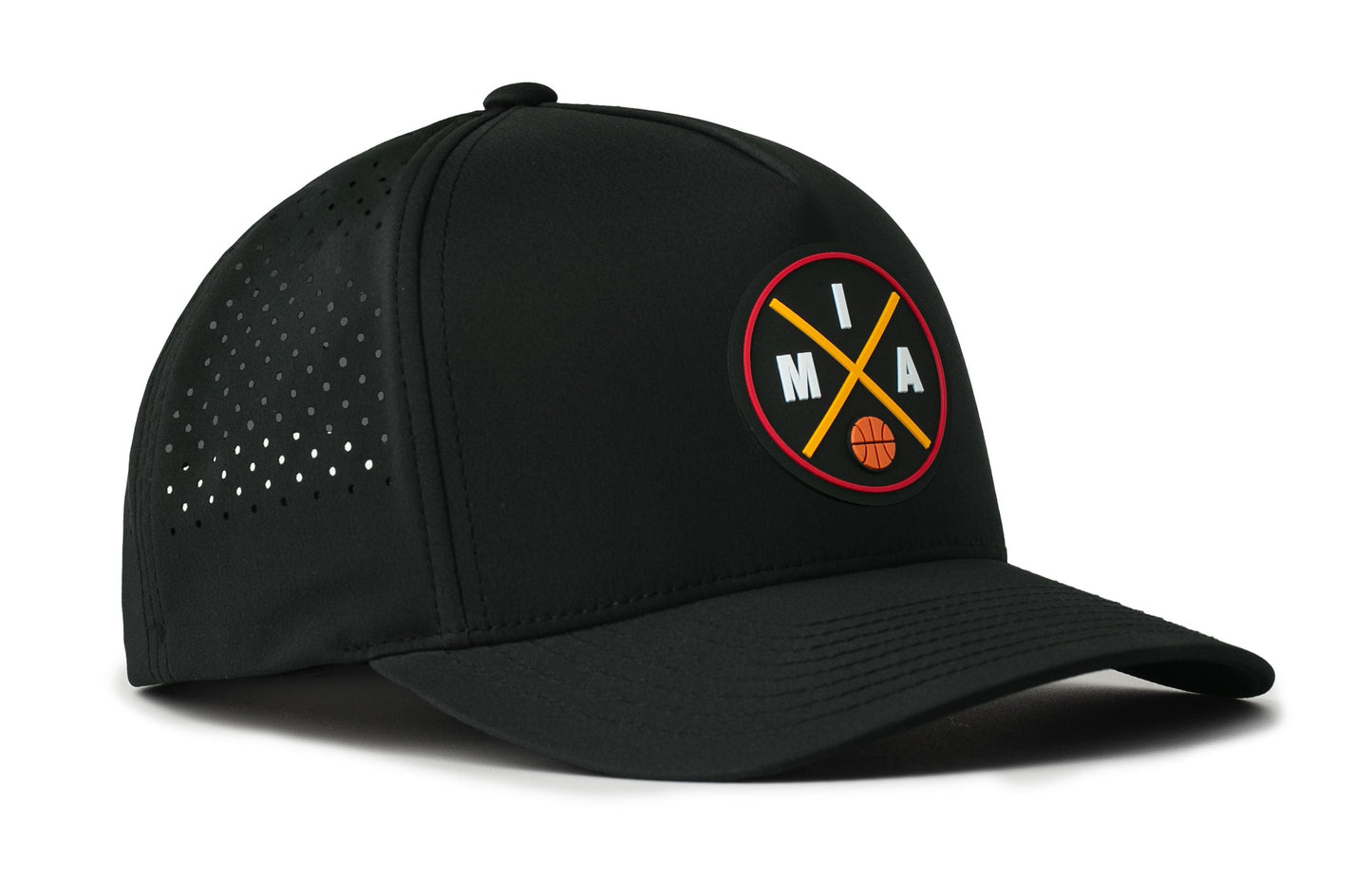 Miami Basketball Performance 5-Panel Hat  |  MIA X Flexfit® Snapback