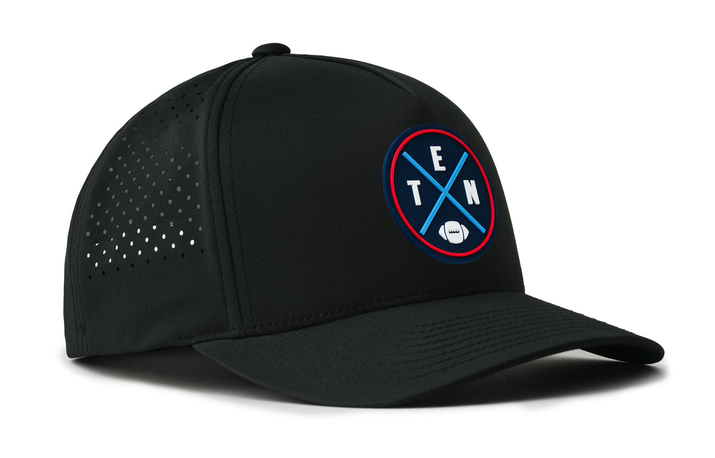 Tennessee Football Performance 5-Panel Hat  |  Navy Blue TEN X Flexfit Snapback