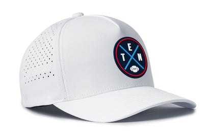 Tennessee Football Performance 5-Panel Hat  |  Navy Blue TEN X Flexfit Snapback