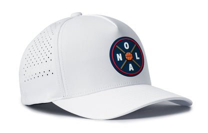 New Orleans Basketball Performance 5-Panel Hat  |  NOLA X Flexfit® Snapback