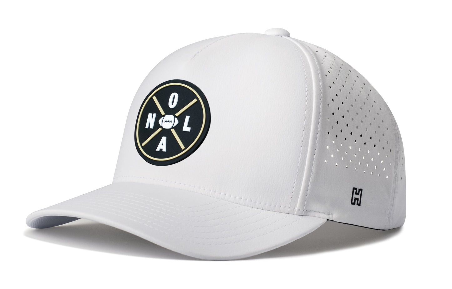 New Orleans Football Performance 5-Panel Hat  |  NOLA X Flexfit® Snapback