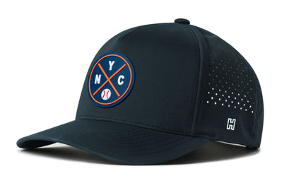New York Baseball Performance 5-Panel Hat  |  Blue NYC X Flexfit® Snapback