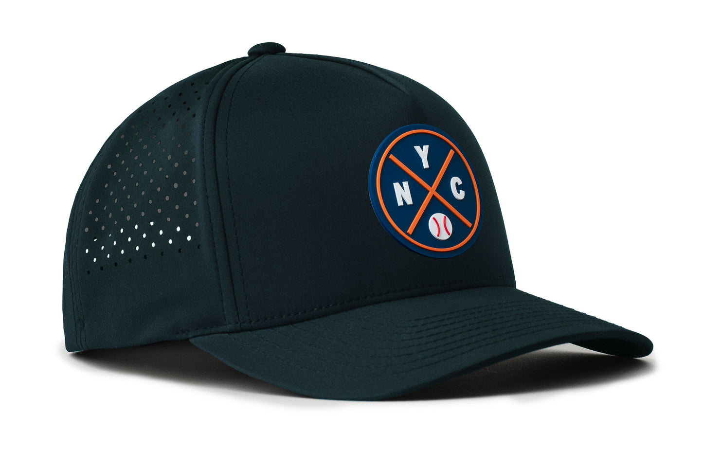 New York Baseball Performance 5-Panel Hat  |  Blue NYC X Flexfit® Snapback