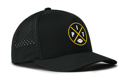Pittsburgh Football Performance 5-Panel Hat  |  Black PIT X Flexfit Snapback