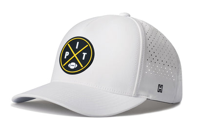 Pittsburgh Football Performance 5-Panel Hat  |  Black PIT X Flexfit Snapback