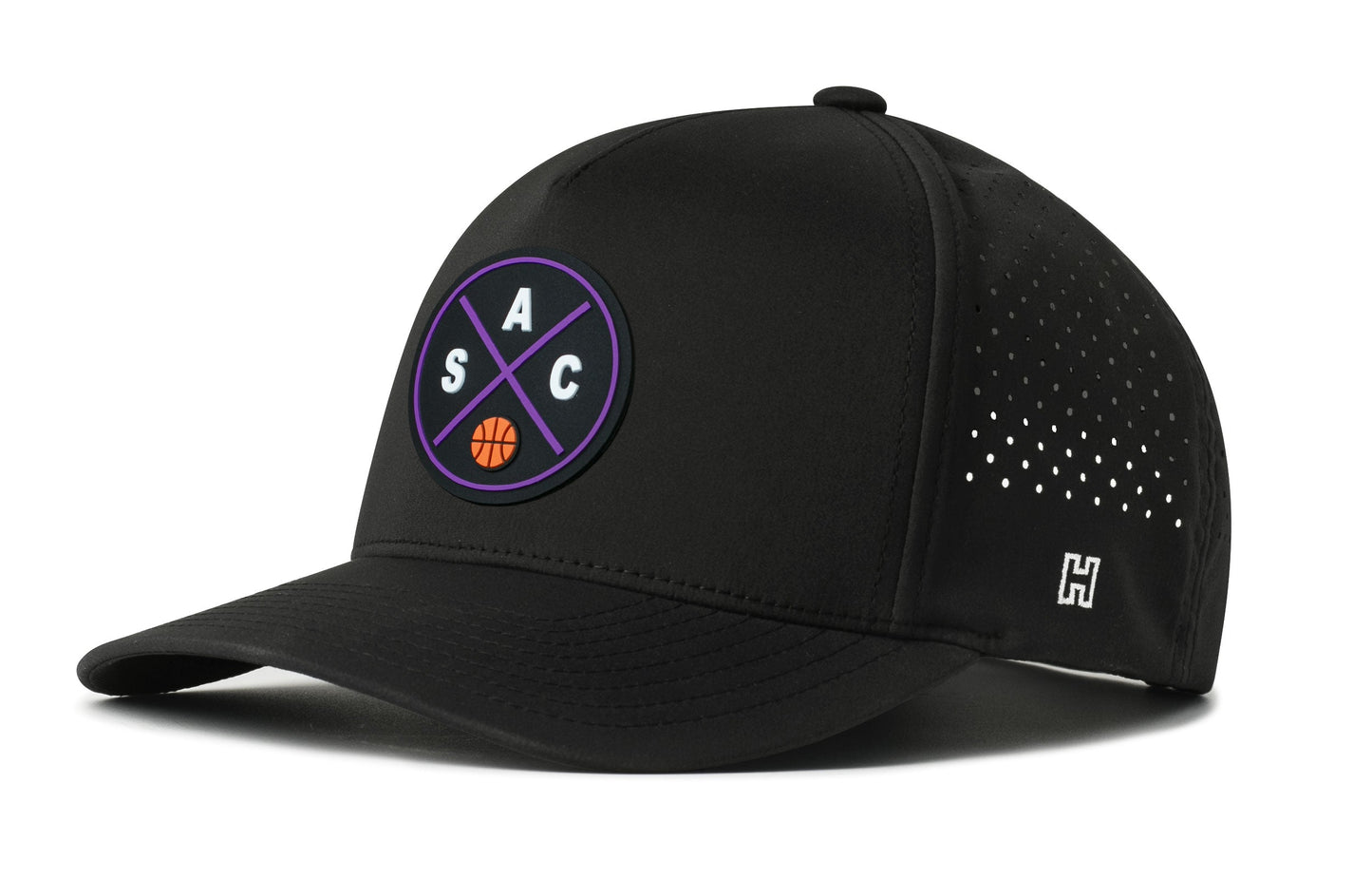Sacramento Basketball Performance 5-Panel Hat  |  SAC X Flexfit® Snapback