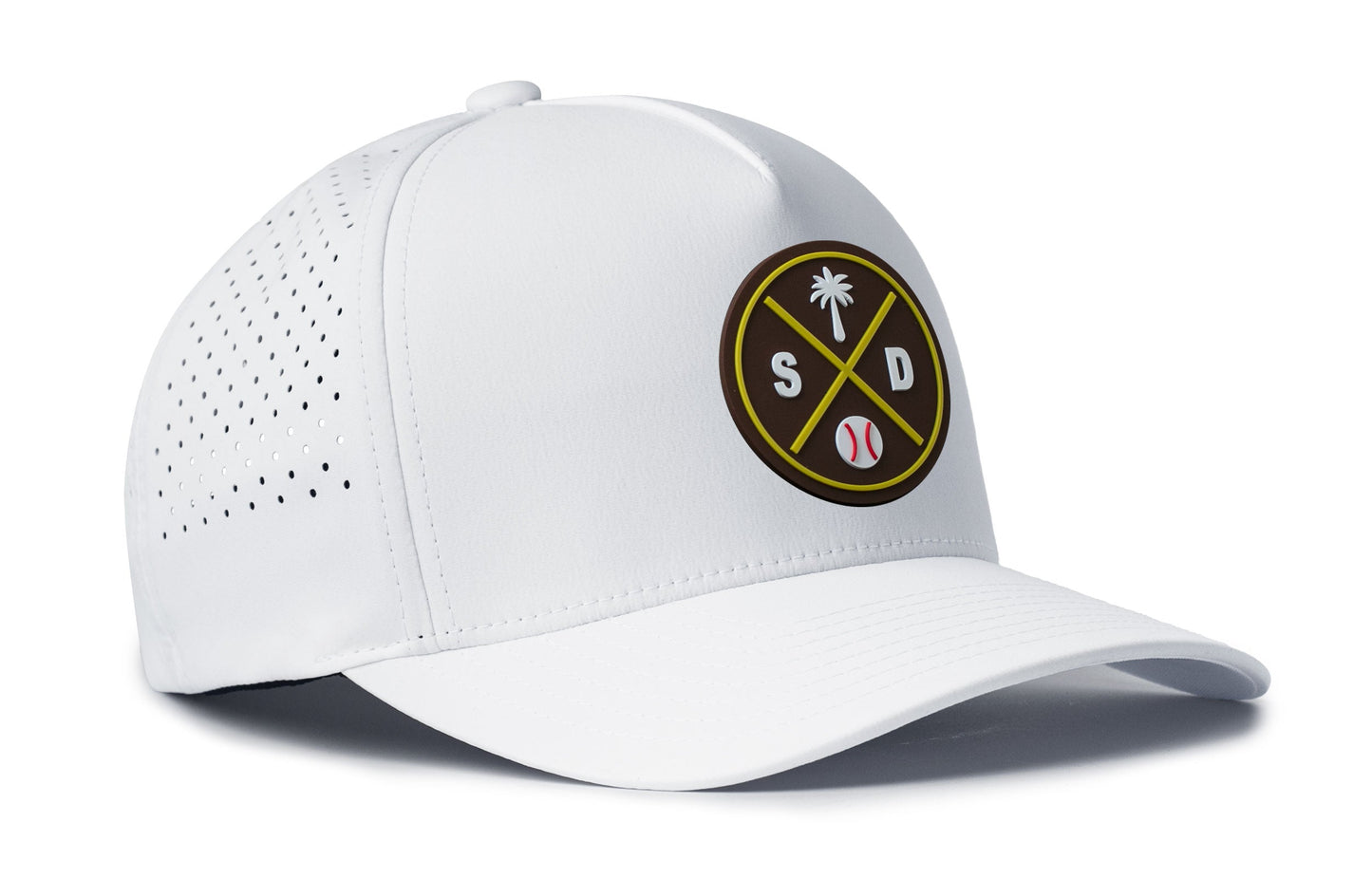 San Diego Baseball Performance 5-Panel Hat  |  SD X Flexfit® Snapback