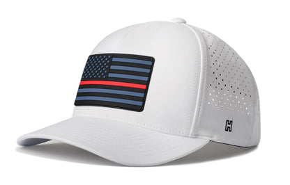 Thin Red Line Tactical Performance 5-Panel Hat  |  Firefighter Flexfit® Snapback