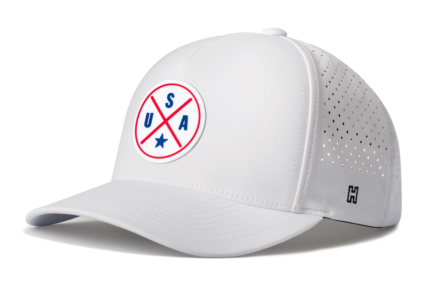 USA Performance 5-Panel Hat  |  America Red, White And Blue Flexfit® Snapback