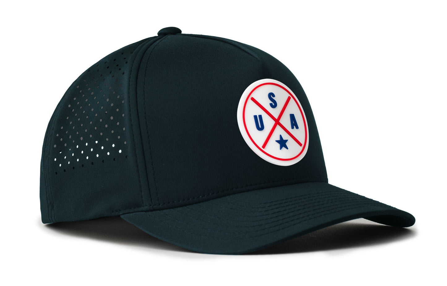 USA Performance 5-Panel Hat  |  America Red, White And Blue Flexfit® Snapback