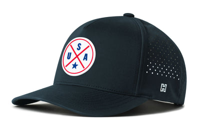 USA Performance 5-Panel Hat  |  America Red, White And Blue Flexfit® Snapback