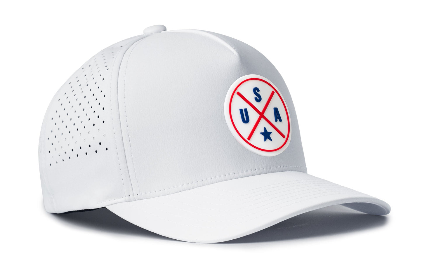 USA Performance 5-Panel Hat  |  America Red, White And Blue Flexfit® Snapback