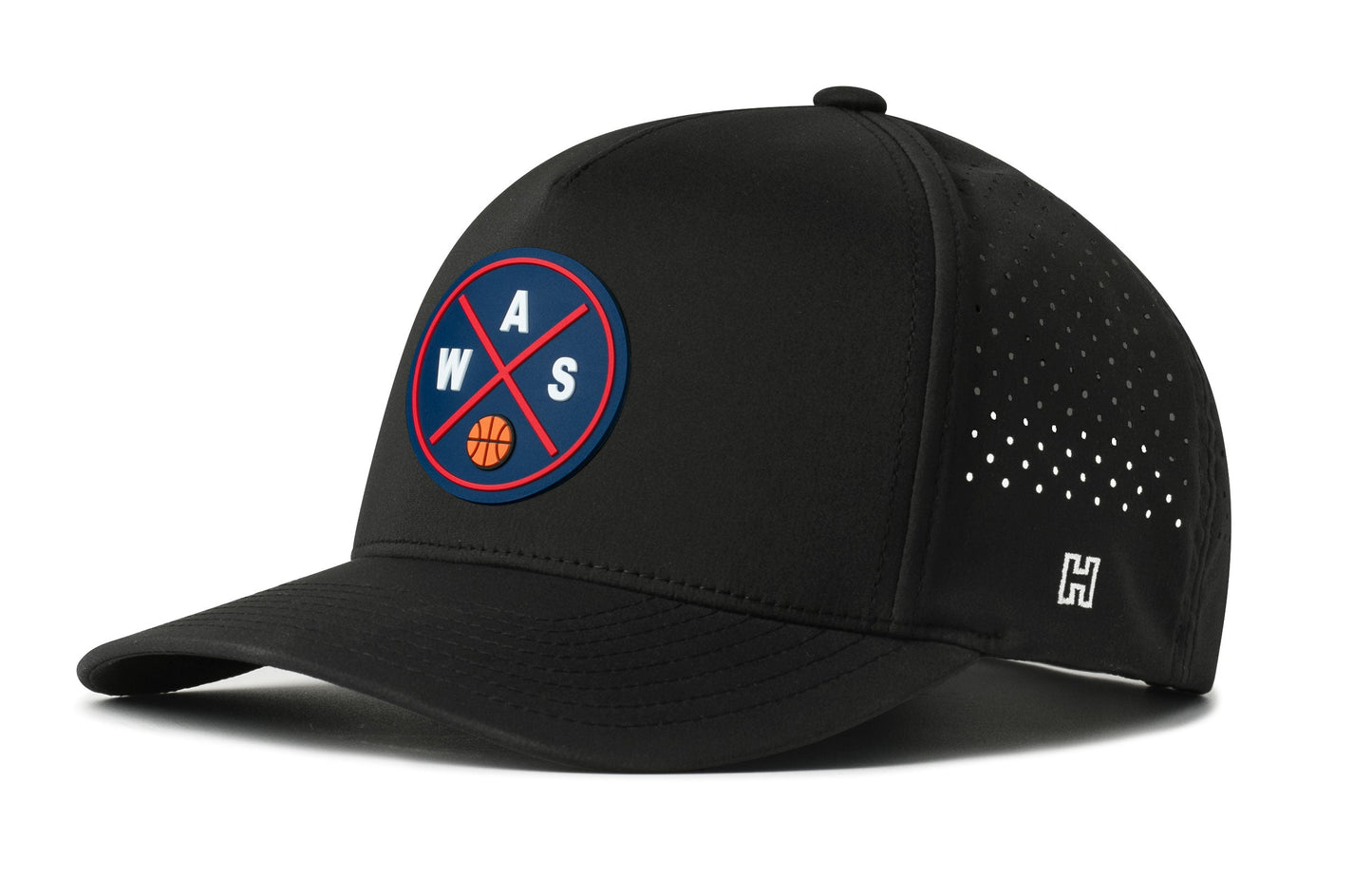Washington DC Basketball Performance 5-Panel Hat  |  WAS X Flexfit® Snapback