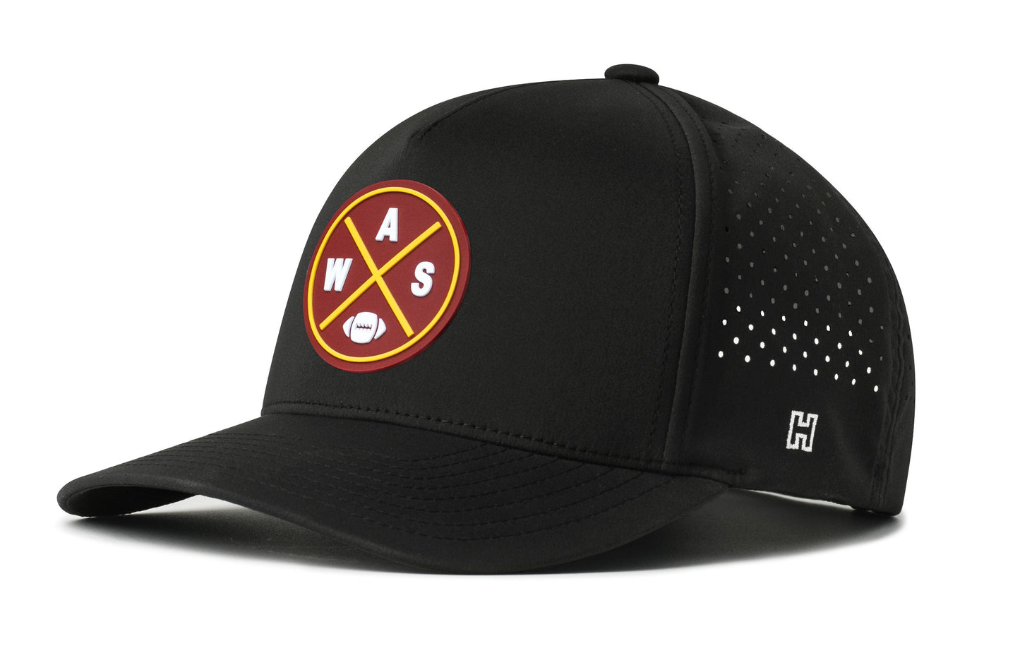 Washington DC Football Performance 5-Panel Hat  |  WAS X Flexfit® Snapback