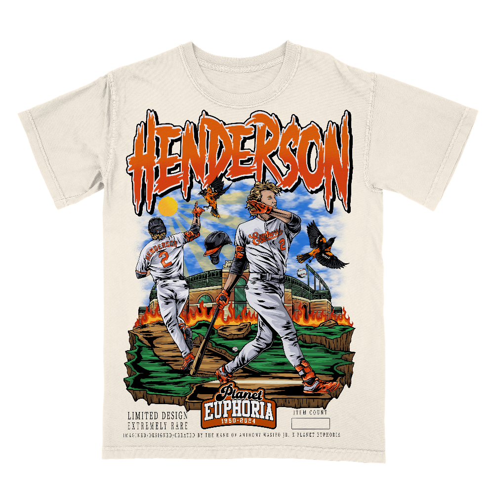 Gunnar Henderson Limited Edition MLB Player Graphic T-Shirt