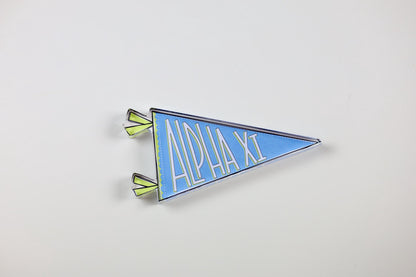 Alpha Xi Delta Acrylic Pennant Flag Shelfie
