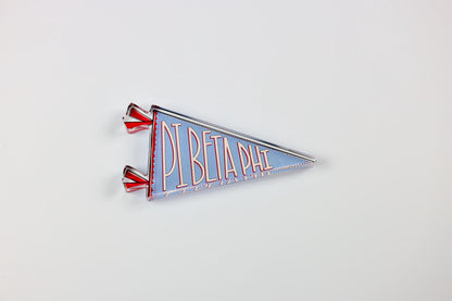 Pi Beta Phi Acrylic Pennant Flag Shelfie