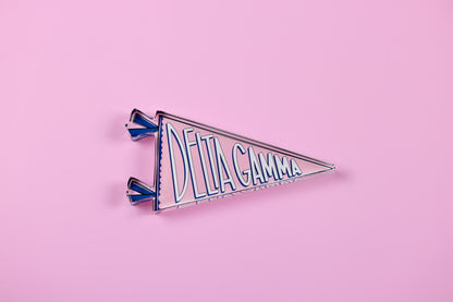 Delta Gamma Acrylic Pennant Flag Shelfie