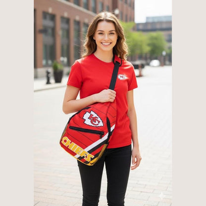 Kansas City Chiefs Sling Bag: NFL Crossbody Backpack
