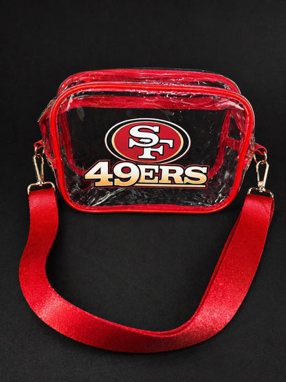 San Francisco 49ers Crossbody Stadium Bag