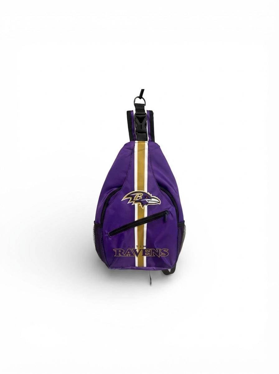 Baltimore Ravens Sling Bag | NFL Game Day Crossbody Bag