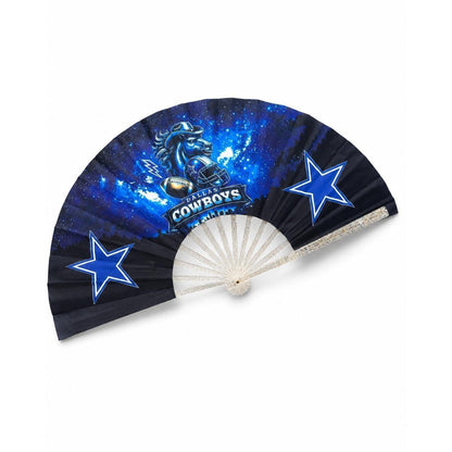 Dallas Cowboys Clack Fan, NFL Football Folding Hand Fan, Cowboys Game Day Fan, Line Dance Gift