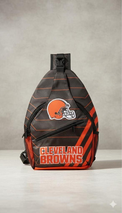 Cleveland Browns Sling Bag | Adjustable Football Crossbody Bag