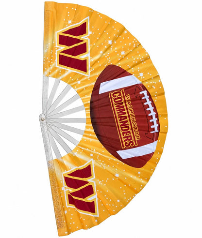 Washington Commanders Brown Clack Fan | NFL Game Day Hand Fan