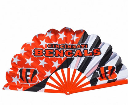 Cincinnati Bengals Clack Fan | NFL Game Day Folding Hand Fan
