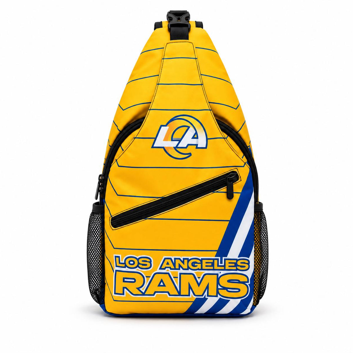 Los Angeles Rams Yellow Sling Bag | Adjustable Football Crossbody Bag